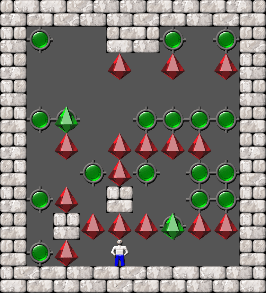 Сокобан Bugs collection 2 уровень 75